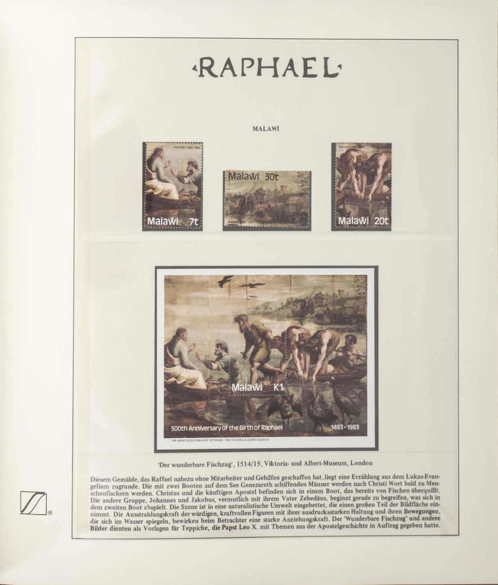 50 Jahre Bundesrepublik Deutschland im Album. Dazu Album ""Raphael"" und ein Lot Jubiläumsbriefe / - Image 19 of 21