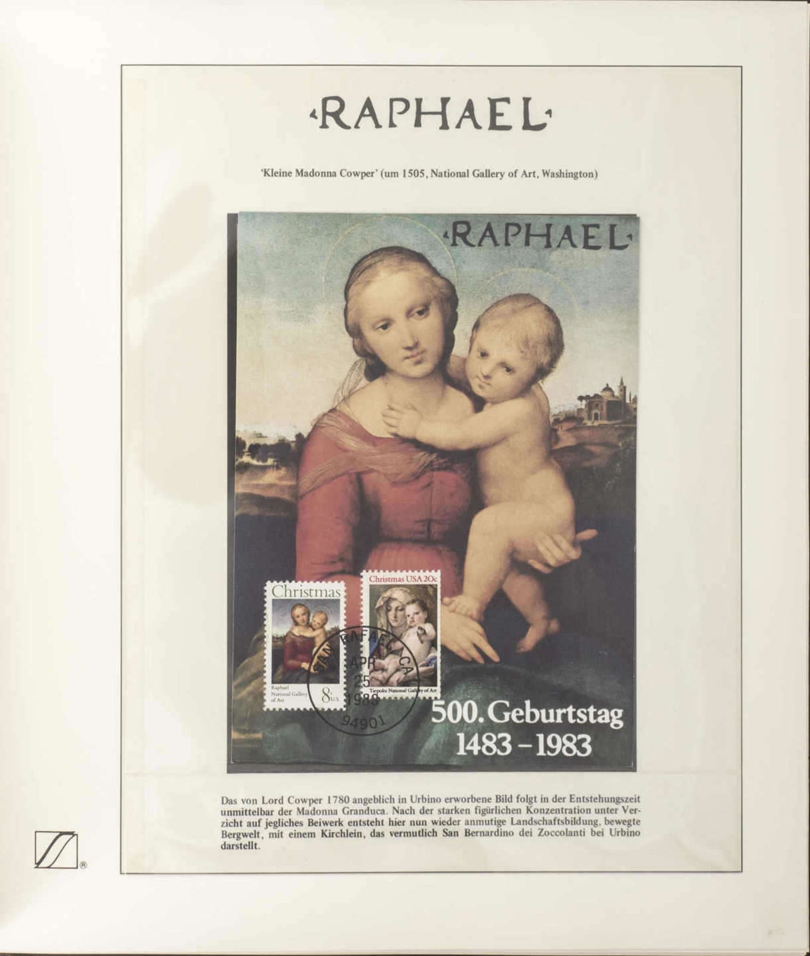 50 Jahre Bundesrepublik Deutschland im Album. Dazu Album ""Raphael"" und ein Lot Jubiläumsbriefe / - Image 13 of 21