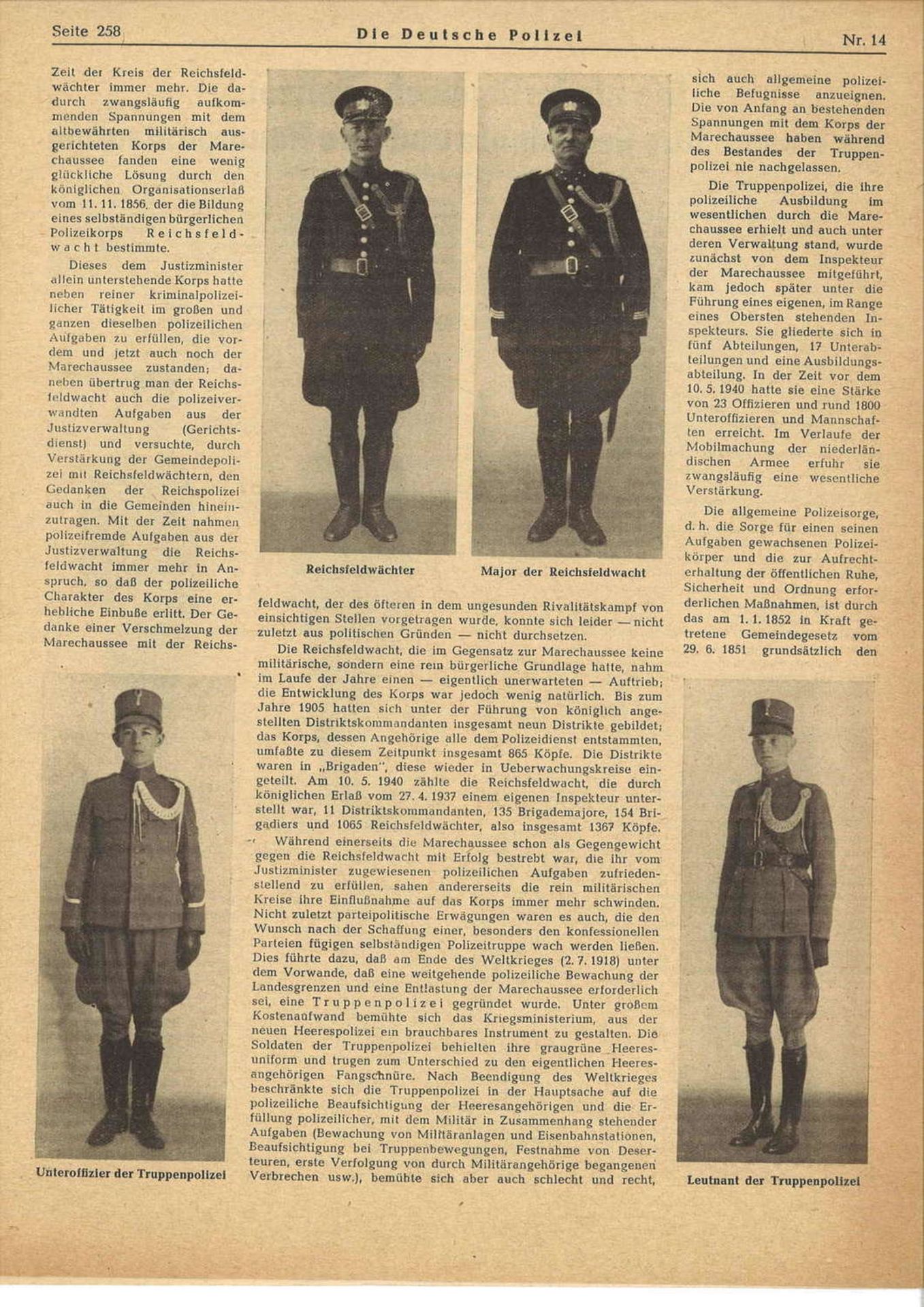 Die Deutsche Polizei. Herausgegeben im Auftrage des Reichsführers SS und Chefs der Deutschen - Bild 2 aus 2