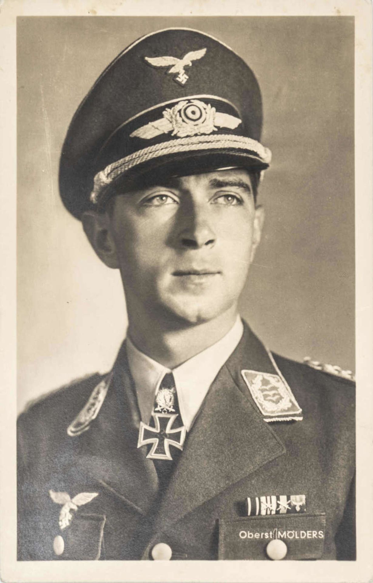 Drittes Reich, Ritterkreuzträger Oberst Mölders. Ungelaufen. Third Reich, Knight's Cross holder