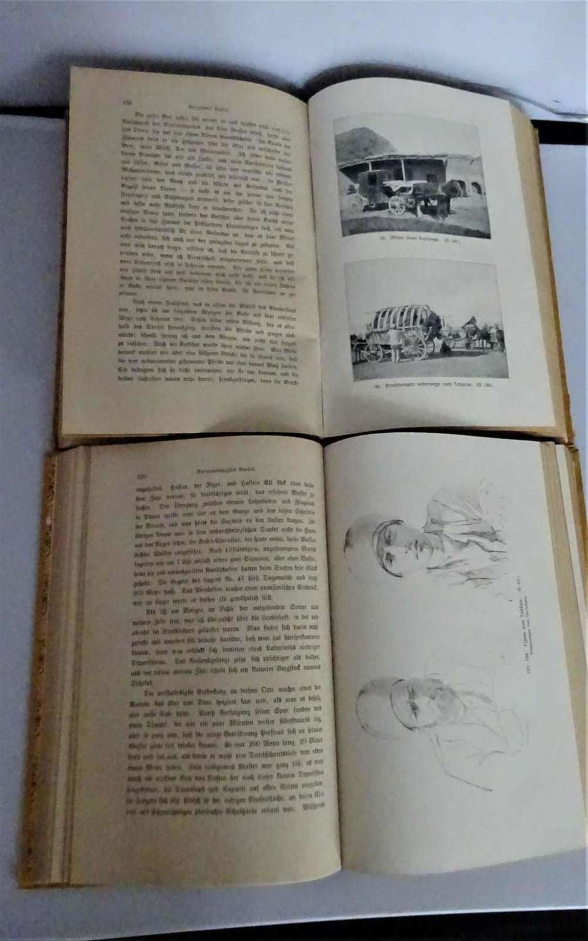 Zu Land nach Indien durch Persien, Seistan, Belutschistan von Sven Hedin, Band 1-2. Leipzig 1922 - Image 2 of 2