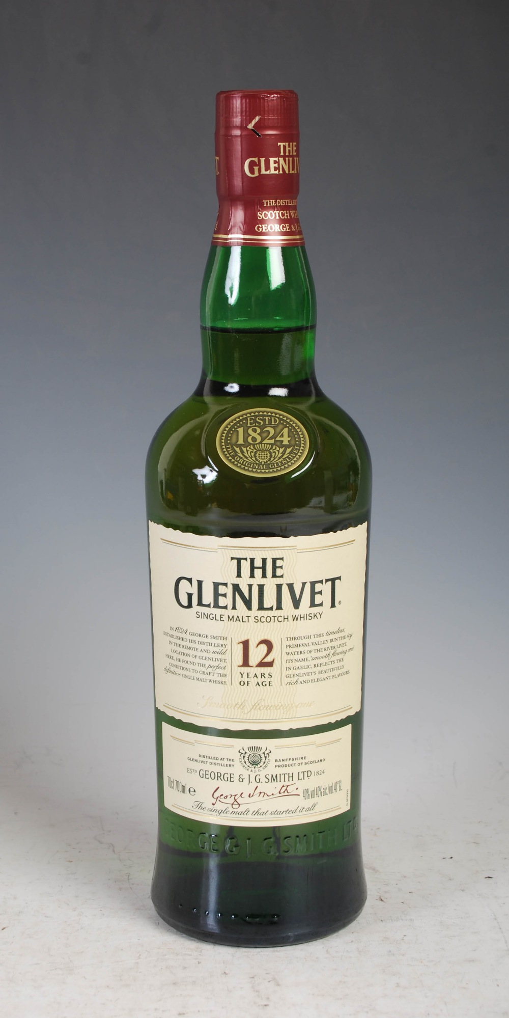 Two boxed bottles of Single Highland Malt Scotch Whisky, comprising; The Glenlivet, Single Malt - Image 6 of 9