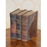 Three limited edition leather bound volumes Racing At Home and Abroad, Volumes I, II & III - British