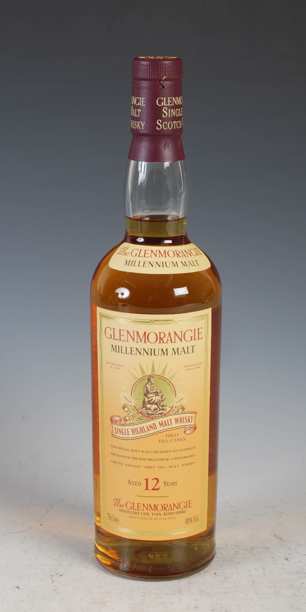 A boxed bottle of The Glenmorangie Millennium Malt, Single Highland Malt Whisky, aged 12 years, - Image 2 of 5