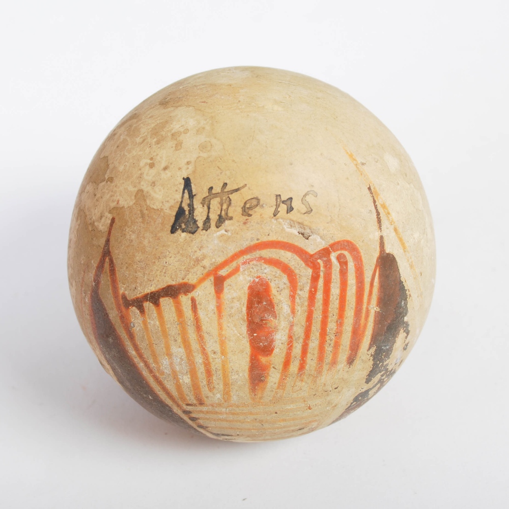 Antiquities- A collection of Ancient Roman pottery, comprising; small aryballos with oviform body - Image 10 of 14