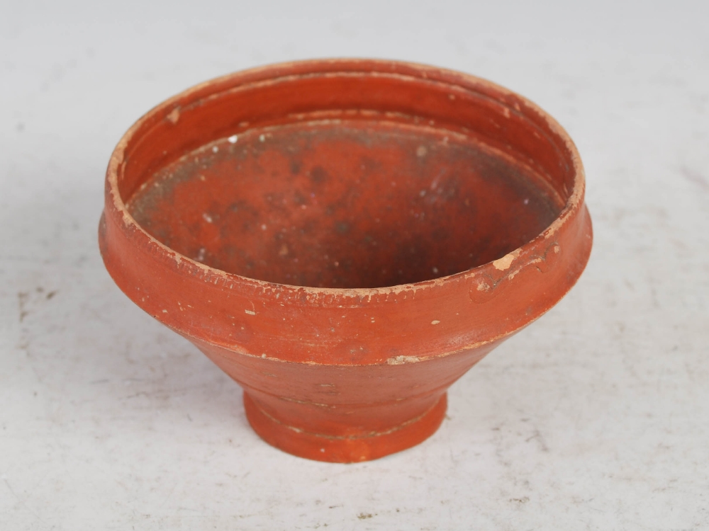 Antiquities- A collection of Ancient Roman terracotta pottery, comprising ; a shallow footed bowl - Image 32 of 48