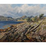 AR James McIntosh Patrick RSA ROI RGI (1907-1998) Loch Linnie, near Appin oil on canvas, signed