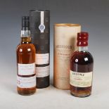Two bottles of Single Malt Scotch Whisky, comprising; a boxed bottle of A. D. Rattray Cask