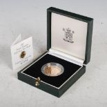 Royal Mint, a 1995 United Kingdom 22ct gold proof two pounds coin, in fitted cased with