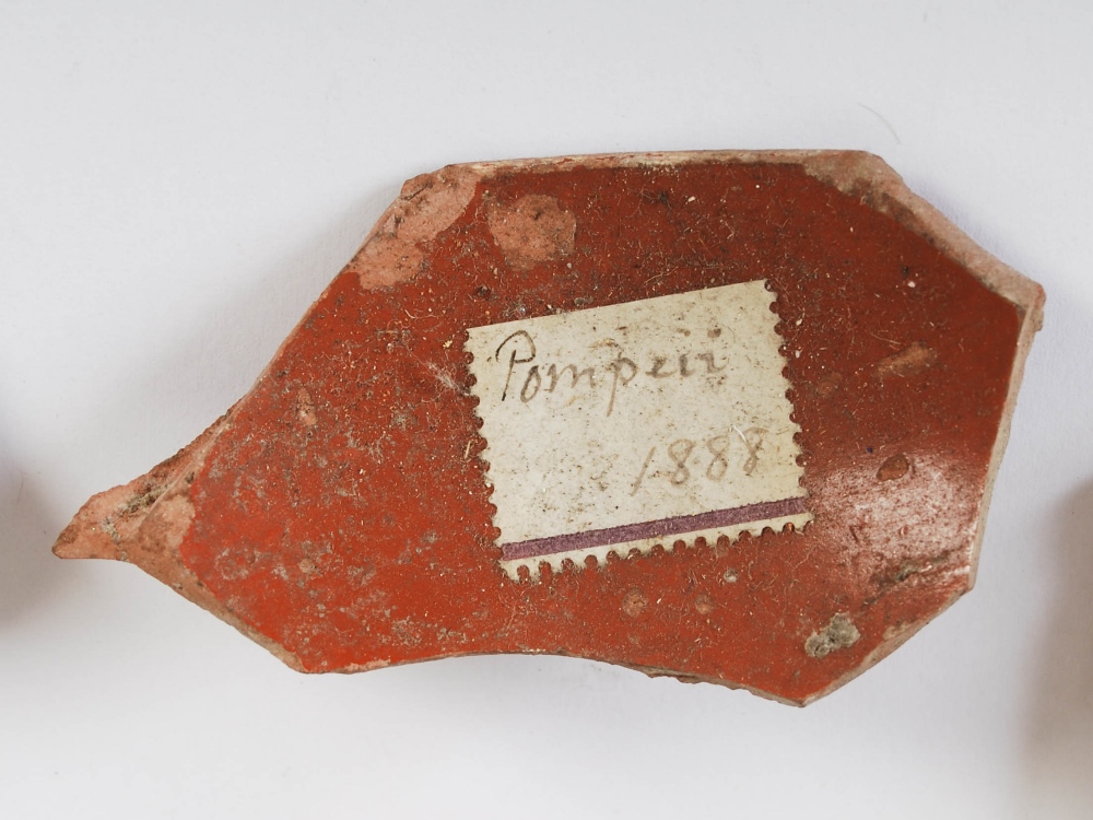 Antiquities- A collection of Ancient Roman pottery, glass and other fragments, comprising; small - Image 14 of 19