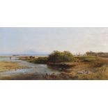 Robert Tonge (1823-1856) Foot of The Sannox Bay oil on canvas, signed and dated 1852 lower right