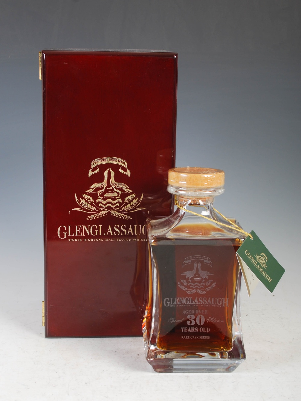 A boxed limited edition bottle of Glenglassaugh Rare Cask Series Highland Single Malt Scotch Whisky,