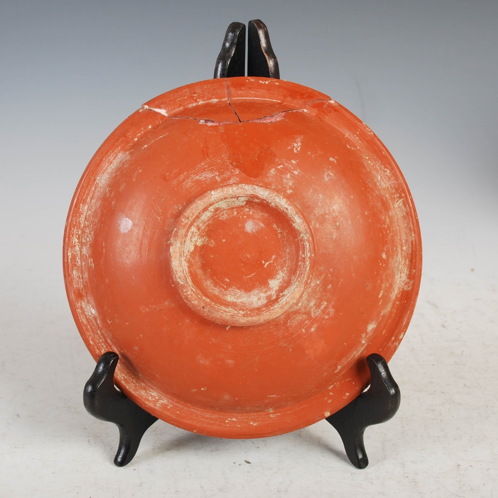 Antiquities- A collection of Ancient Roman terracotta pottery, comprising ; a shallow footed bowl - Image 7 of 48