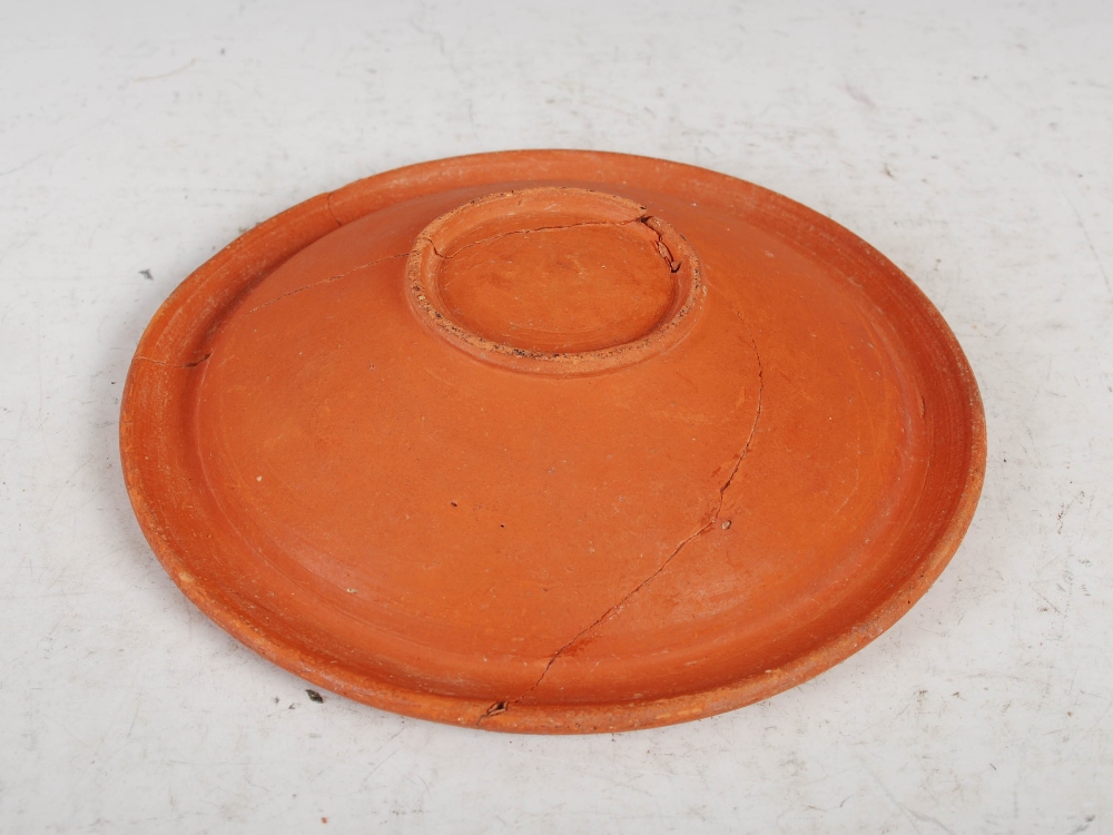 Antiquities- A collection of Ancient Roman terracotta pottery, comprising ; a shallow footed bowl - Image 44 of 48