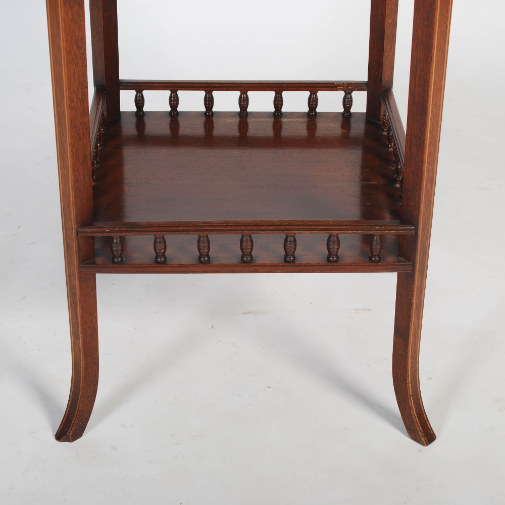 A 19th century octagonal shaped rosewood, walnut and specimen wood inlaid games table in the - Image 4 of 5