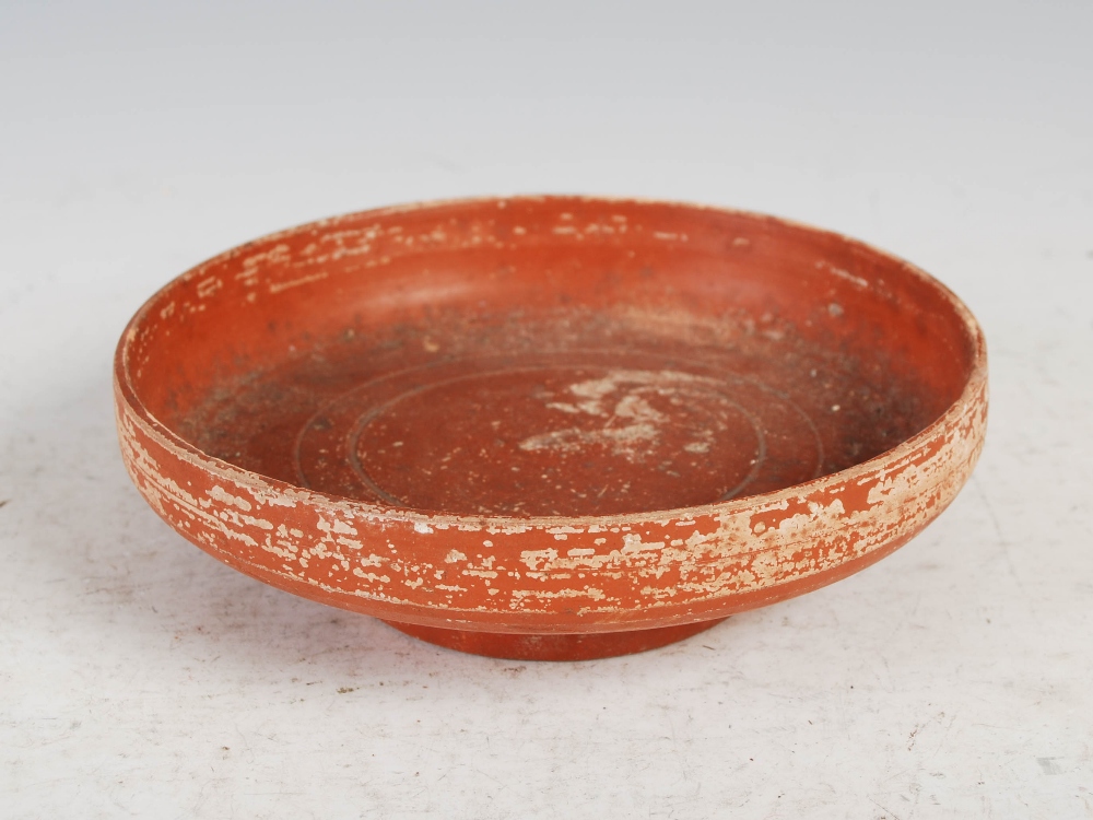 Antiquities- A collection of Ancient Roman terracotta pottery, comprising ; a shallow footed bowl - Image 18 of 48