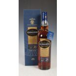 A boxed bottle of The Glengoyne Highland Single Malt Scotch Whisky, aged 21 years, Sherry Matured,