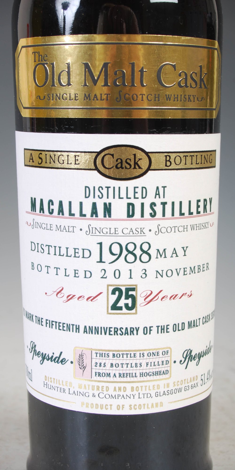 A boxed bottle of The Old Malt Cask, Single Malt Scotch Whisky, A Single Cask Bottling Distilled - Image 3 of 6