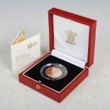 Royal Mint, The 2009 UK Kew Gardens 50p gold proof coin, in fitted cased with Certificate of
