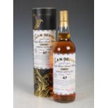 A boxed bottle of The Clan Denny Single Cask Single Grain Scotch Whisky Distilled at Cambus