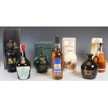 Seven bottles of assorted Scotch Whisky, comprising; boxed Whyte & Mackay, aged blended 30 year old,