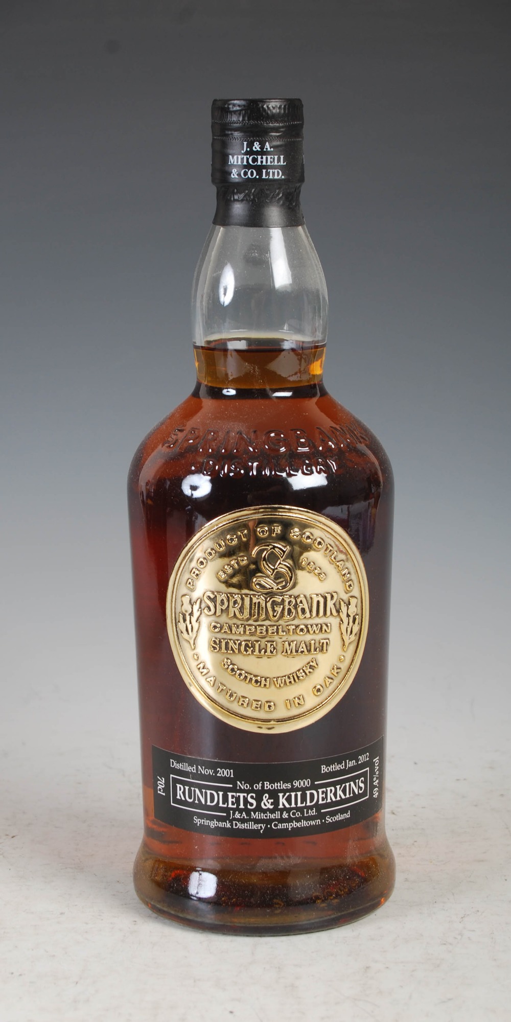 A boxed bottle of Springbank Campbeltown Single Malt Scotch Whisky, Distilled Nov. 2001, Bottled - Image 2 of 5