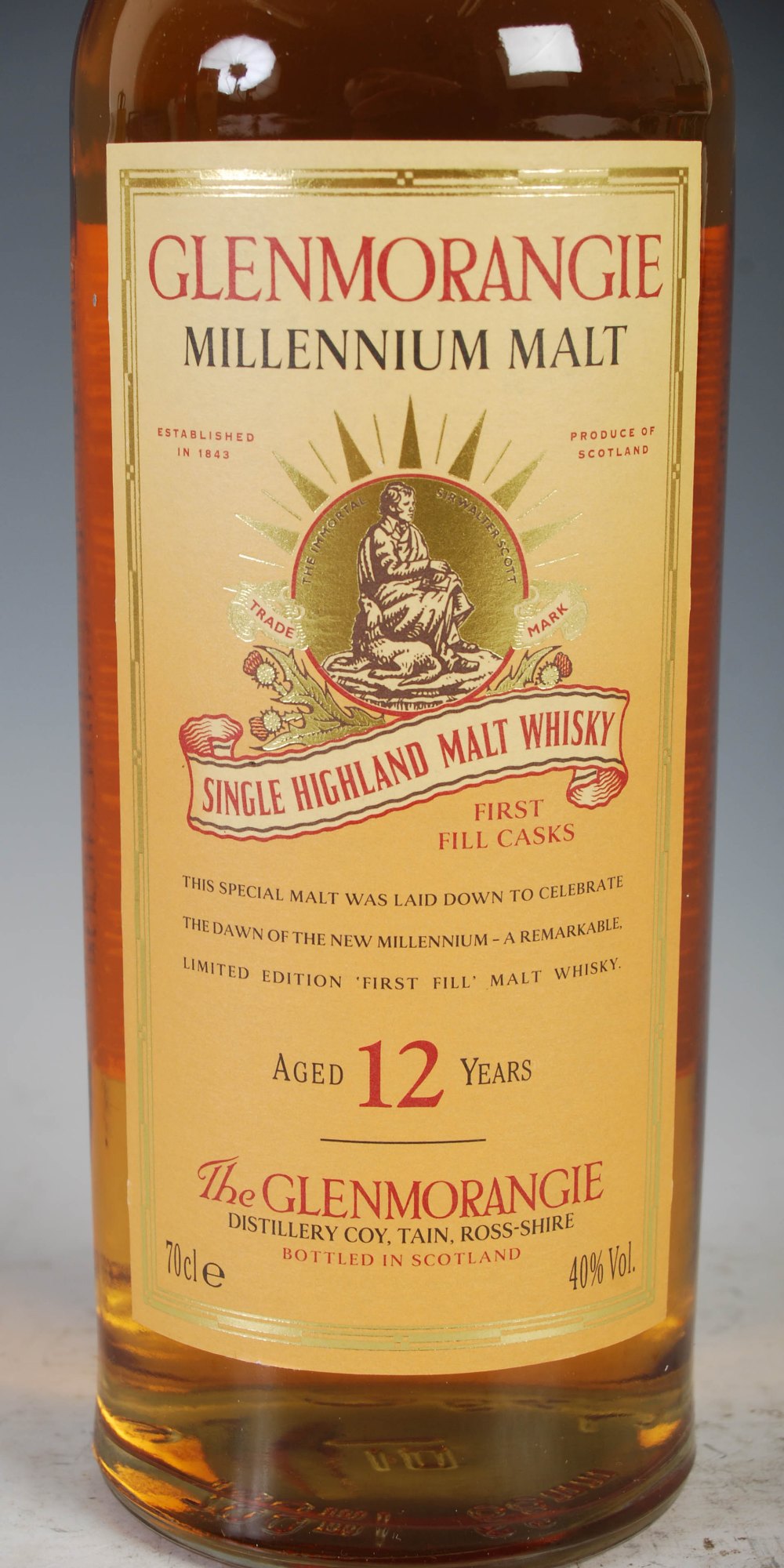 A boxed bottle of The Glenmorangie Millennium Malt, Single Highland Malt Whisky, aged 12 years, - Image 3 of 5