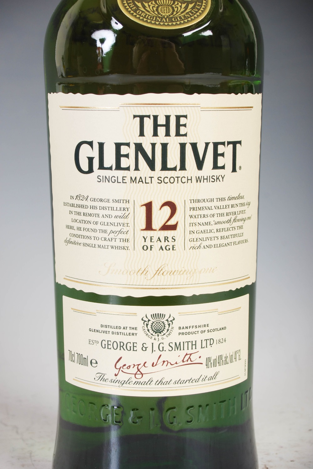 Two boxed bottles of Single Highland Malt Scotch Whisky, comprising; The Glenlivet, Single Malt - Image 7 of 9