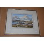 STIRLING GILLESPIE - WEST KYLE, KYLES OF BUTE - WATERCOLOUR, SIGNED LOWER RIGHT