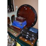 ASSORTED GAMES AND BOARD GAMES INCLUDING BILLIARDS, NICOLAS BUILDING SETS, PING PONG, FISH PONDS,