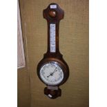 EARLY 20TH CENTURY OAK BAROMETER