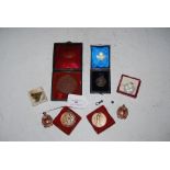 ASSORTED MEDALS INCLUDING CASED CHAMPIONSHIP MEDAL PRESENTED BY TOOGOOD & SONS, THE KINGS