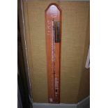 MODERN STICK BAROMETER - BAROMETRE SELON TORRICELLI