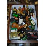 COLLECTION OF WHISKY MINIATURES AND SPIRIT MINIATURES