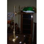 ADJUSTABLE MODERN BRASS DESK LAMP