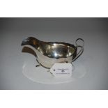 SHEFFIELD SILVER SAUCE BOAT