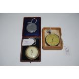 WALTHAM USA PATTERN NO.6 STOPWATCH SPECIAL SIX SECONDS IN ORIGINAL BOX, TOGETHER WITH ANOTHER