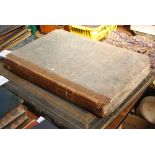 LEATHER BOUND VOLUME OF THE SUN NEWSPAPERS DATING FROM 1794