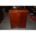 CHINESE CHERRYWOOD DRINKS CABINET