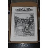 BOX - THE ILLUSTRATED LONDON NEWS DATED JULY 22ND 1906 AND UPWARDS