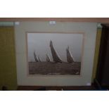 UNFRAMED PHOTOGRAPH - COWES REGATTA DATED 1926