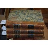 THREE VOLUMES OF THE ORIGIN OF THE PAGAN IDOLATROI BY GEORGE STANLEY FABER, DATED 1816