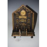 J. ARDIN 1868 - A NOVELTY MONEY BANK IN THE FORM OF AN ARCHITECTURAL BUILDING