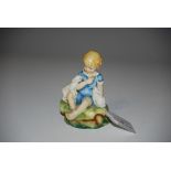 ROYAL WORCESTER FIGURE 'THE DANDELION' NO. 3084 MODELLED BY F.G. DOUGHTY