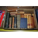 TWO BOXES - ASSORTED BOOKS INCLUDING GALLERY OF NATURE, ENGLISH GOLDSMITHS AND THEIR MARKS,