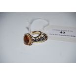 THREE ASSORTED 9CT GOLD DRESS RINGS