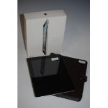 AN I-PAD AND BROWN LEATHER MULBERRY HOLDER
