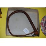 LEATHER WHIP