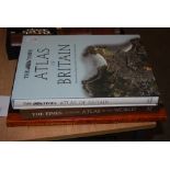 TWO THE TIMES ATLASES - ATLAS OF THE WORLD AND ATLAS OF BRITAIN, TOGETHER WITH ONE VOLUME - ATLAS OF