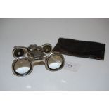 VINTAGE FRENCH NOVELTY FOLDING OPERA GLASS / BINOCULAR STAMPED ARCHIMEBE, DEPOSE, IN ORIGINAL